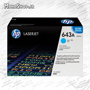 کارتریج فابریک HP 643A CAYN